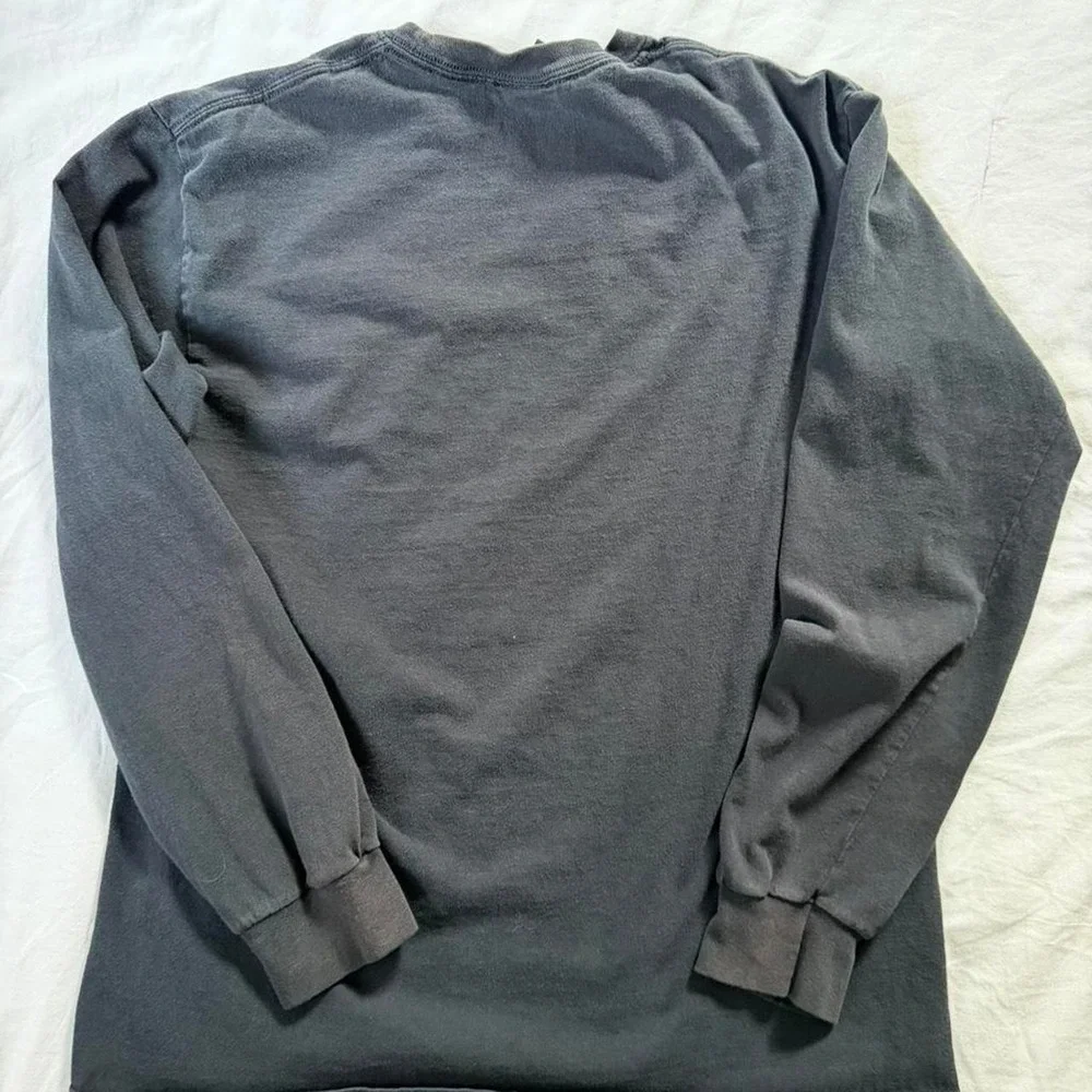 Thrasher Skateboard Magazine Logo Long Sleeve Tee Mens Medium Black Streetwear